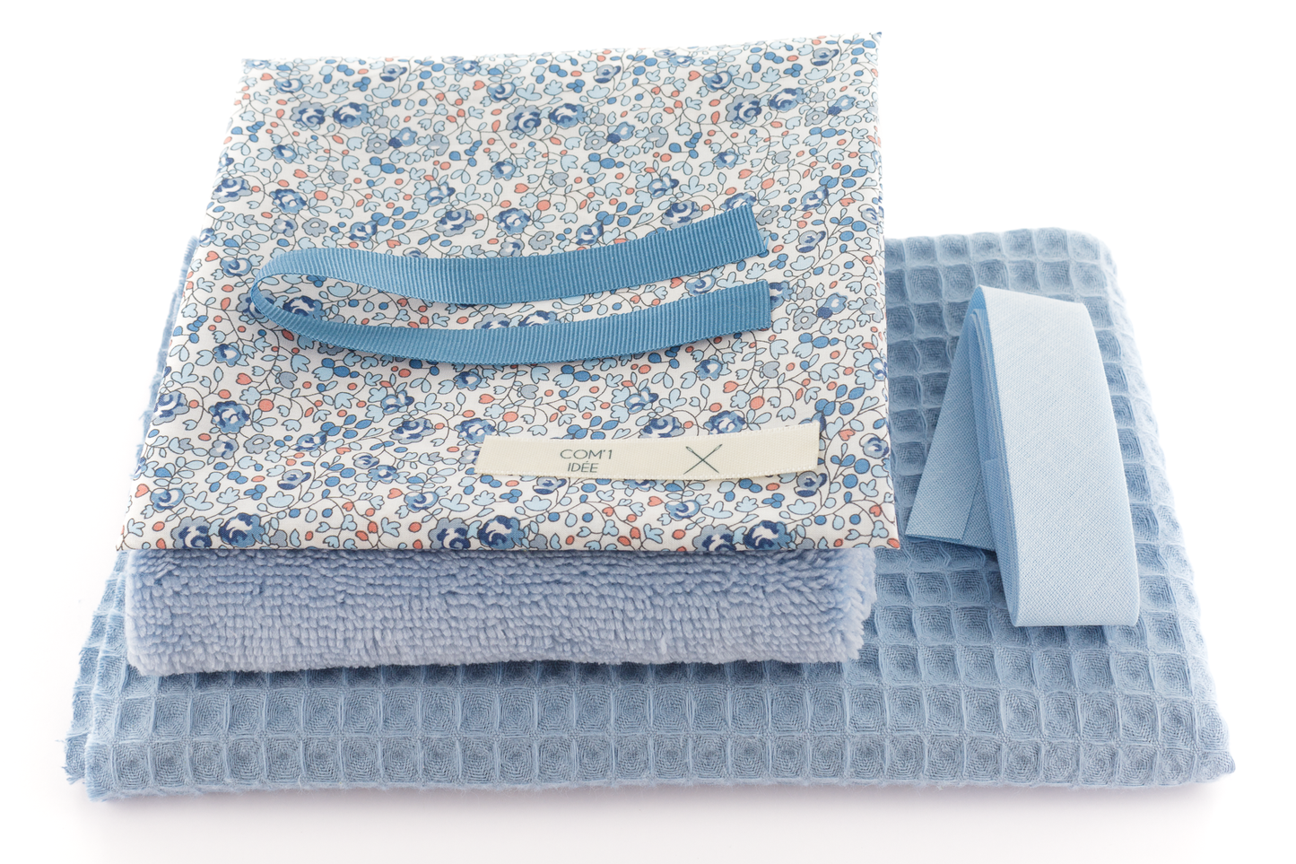 Com'1 Idée - Kit premier repas bébé | Bleu