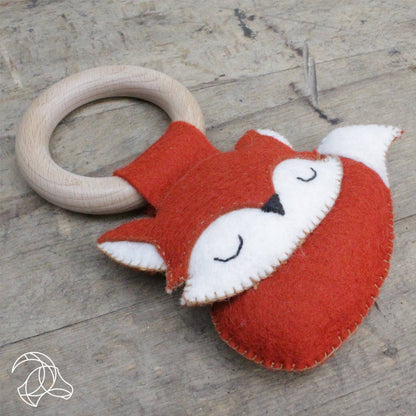 Hardicraft - Pack de bricolage en feutre - Hochet en forme d'animal de la forêt