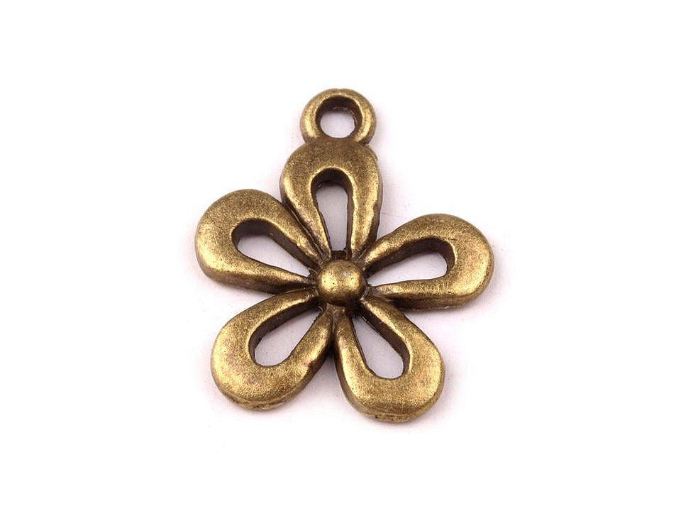 Breloque/Tirette de FAG, 15 x 18 mm