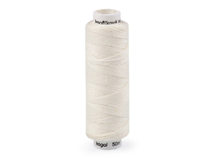 Fil de lin pour bouton, 50 m