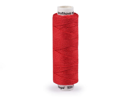 Fil de lin pour bouton, 50 m