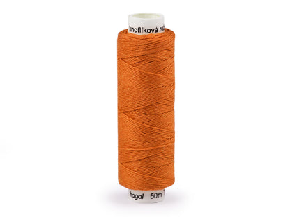 Fil de lin pour bouton, 50 m