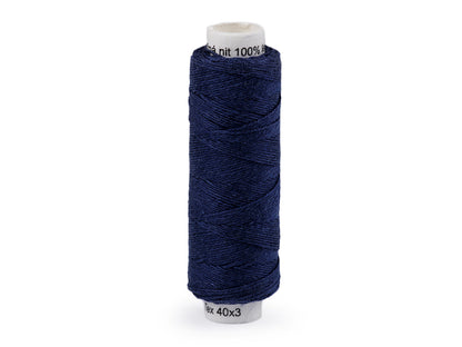 Fil de lin pour bouton, 50 m