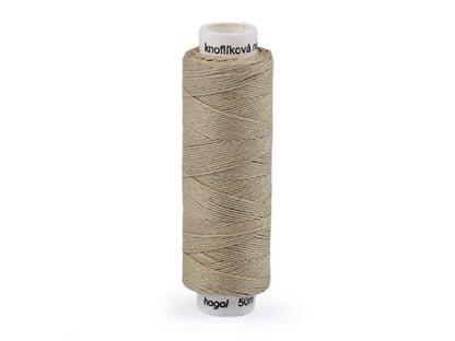 Fil de lin pour bouton, 50 m