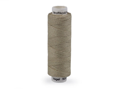 Fil de lin pour bouton, 50 m