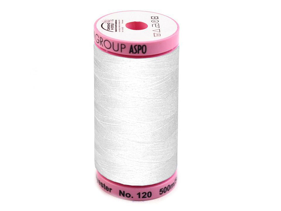 Fil à coudre polyester Aspo Amann, 500 m
