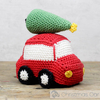 Hardicraft - Kit de crochet DIY - Voiture de Noël