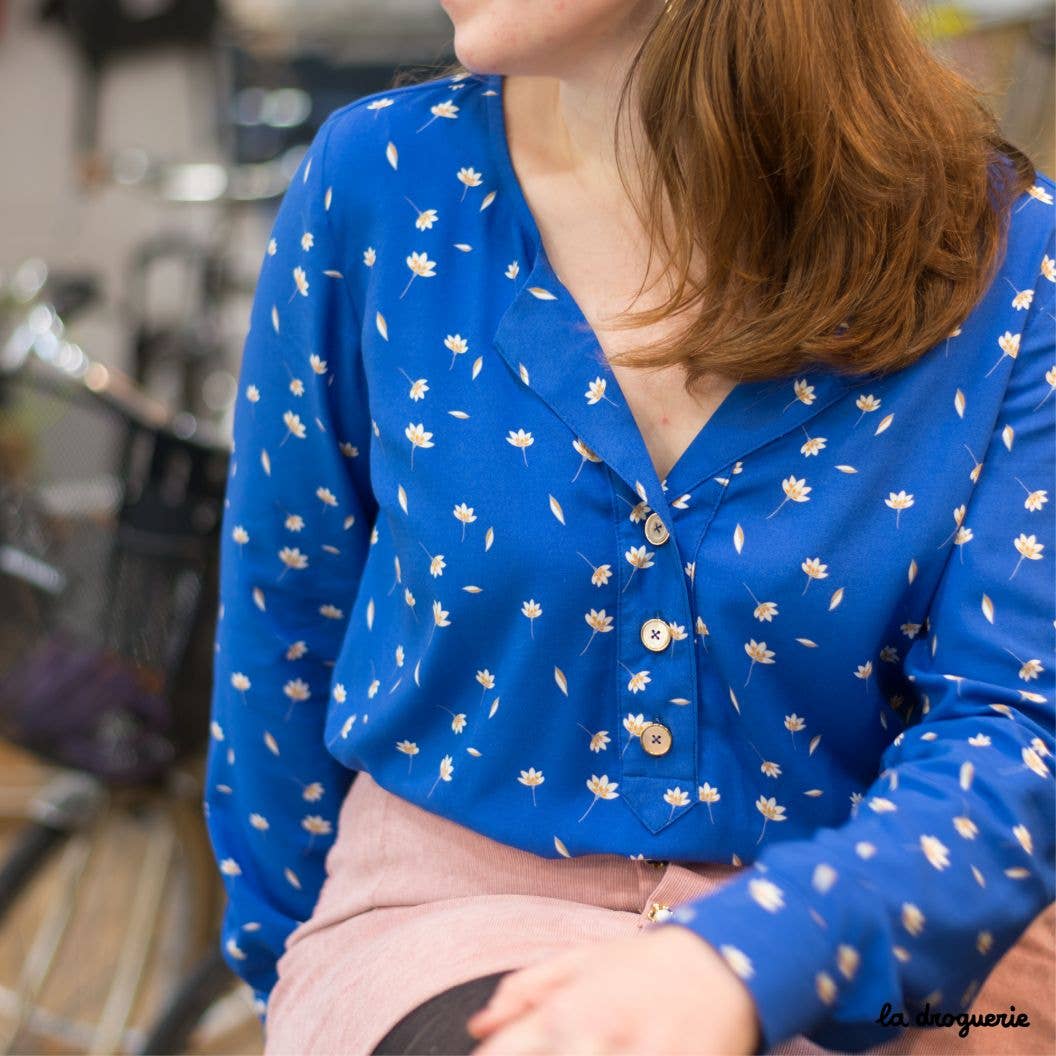 LA DROGUERIE - Patron couture de la blouse femme Rue de Verneuil