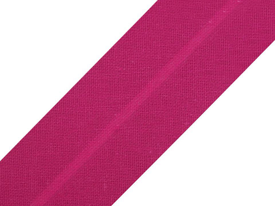 Biais simple en coton,largeur 20 mm - 25m