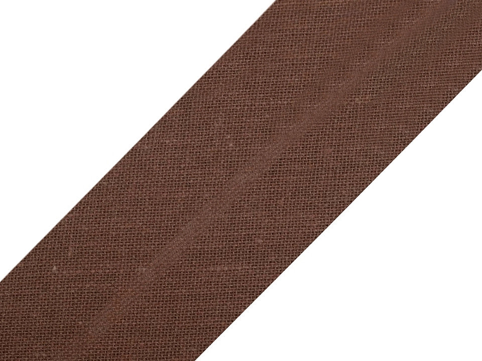 Biais simple en coton,largeur 20 mm - 25m