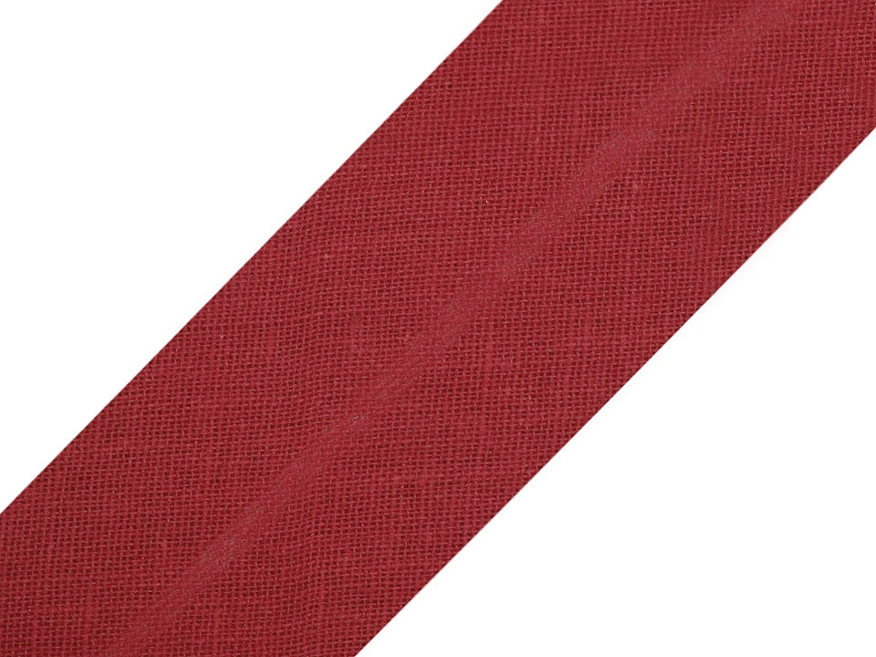 Biais simple en coton,largeur 20 mm - 25m
