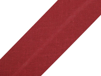 Biais simple en coton,largeur 20 mm - 25m