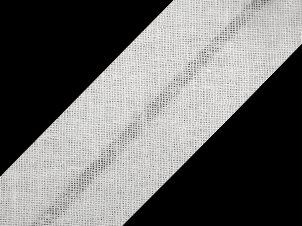 Schlichtes Baumwollschrägband 20 mm