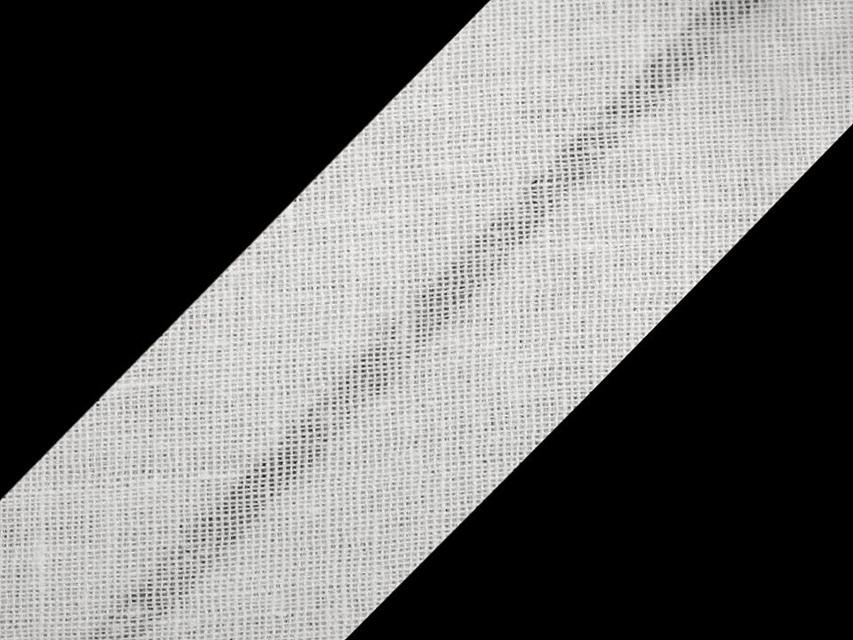 Biais simple en coton,largeur 20 mm - 25m