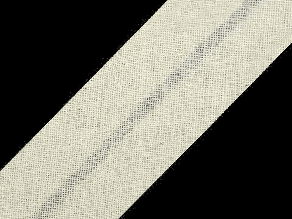 Biais simple en coton,largeur 20 mm - 25m
