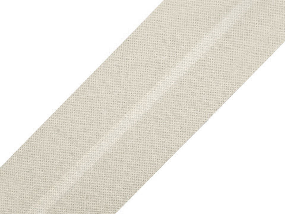 Biais simple en coton,largeur 20 mm - 25m