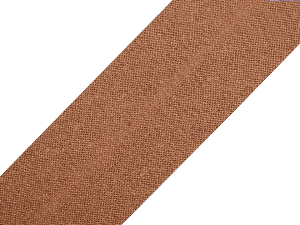 Biais simple en coton, largeur 30 mm