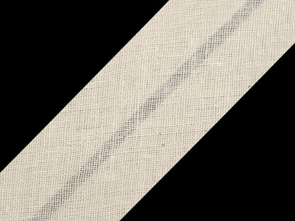 Biais simple en coton, largeur 30 mm