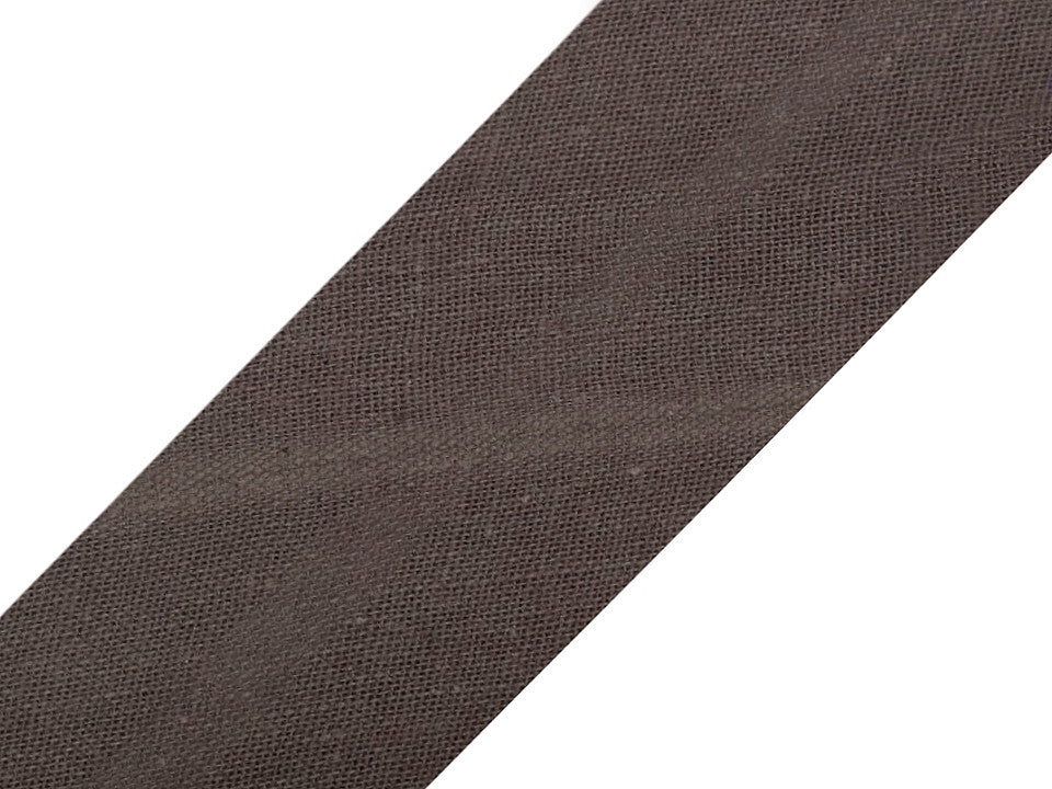 Biais simple en coton, largeur 30 mm