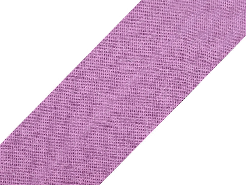 Biais simple en coton, largeur 30 mm