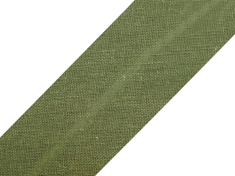 Biais simple en coton, largeur 30 mm