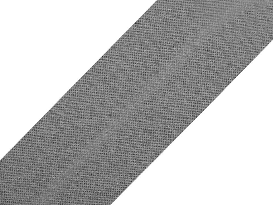 Biais simple en coton, largeur 30 mm