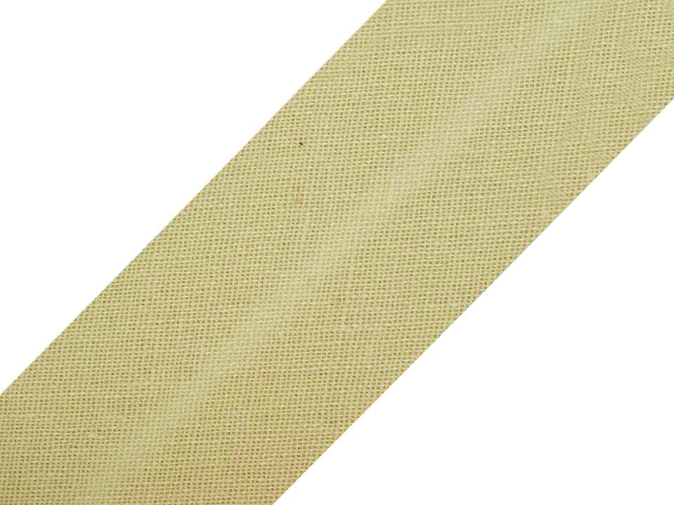 Biais simple en coton, largeur 30 mm