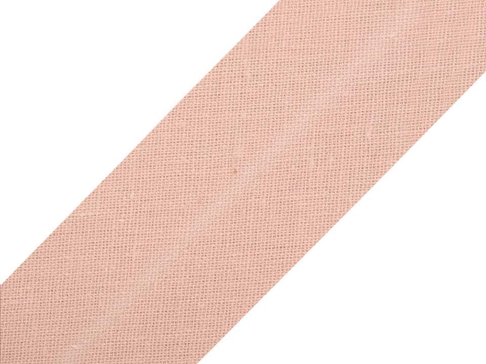 Biais simple en coton, largeur 30 mm