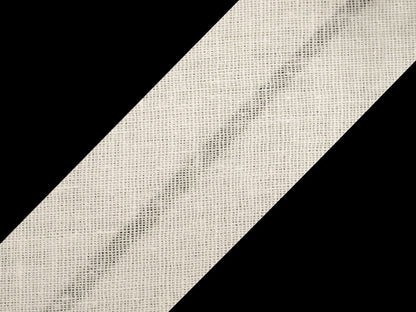 Biais simple en coton, largeur 30 mm