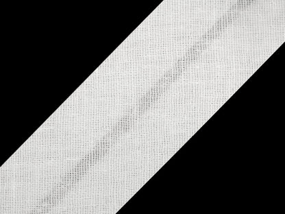 Biais simple en coton, largeur 30 mm