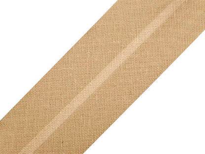 Biais simple en coton, largeur 30 mm