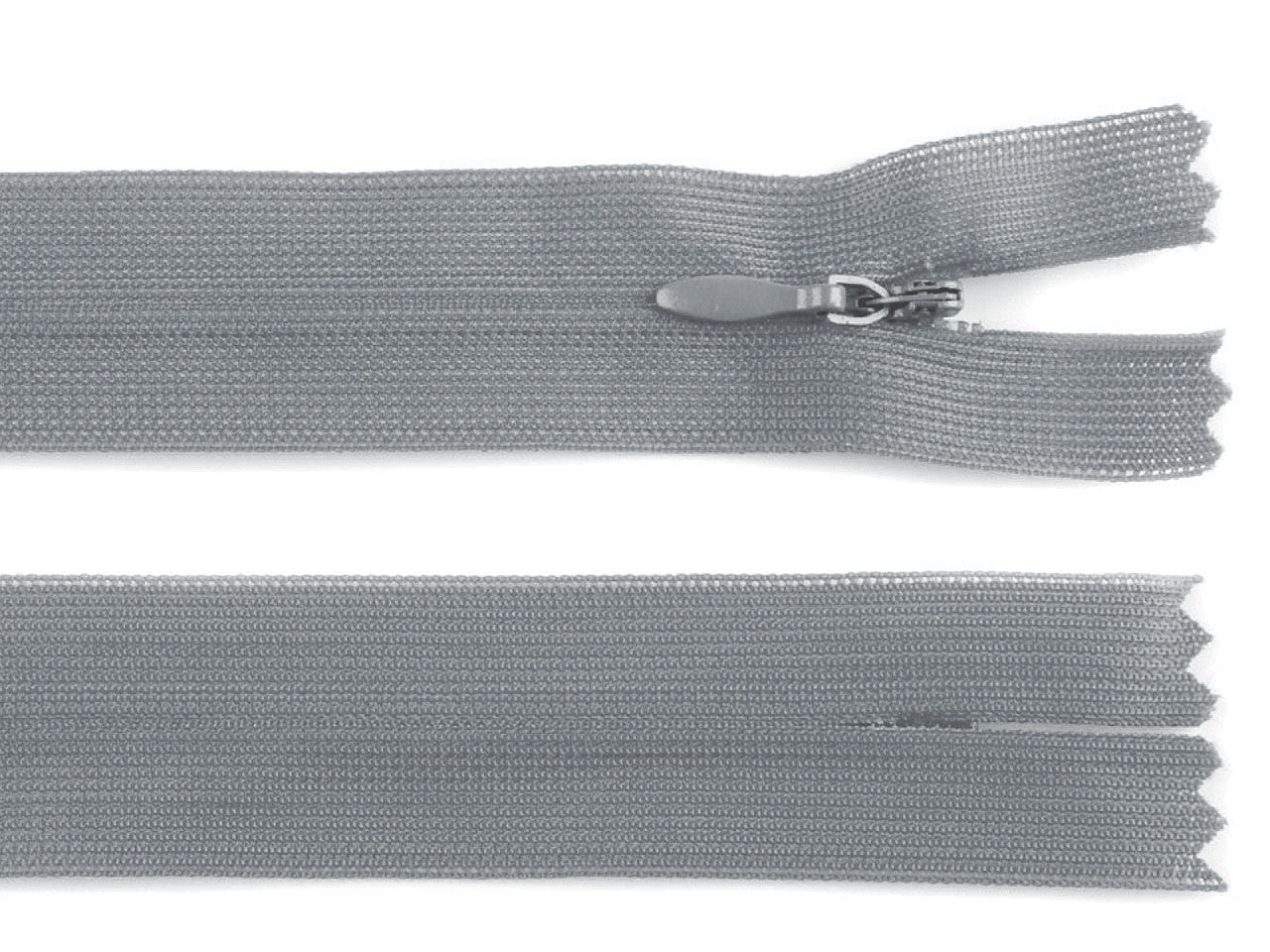 FAG invisible en nylon No 3, longueur 50 cm, Dederon
