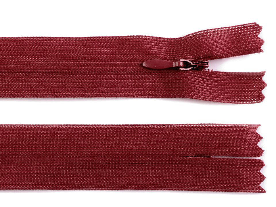 FAG invisible en nylon No 3, longueur 50 cm, Dederon