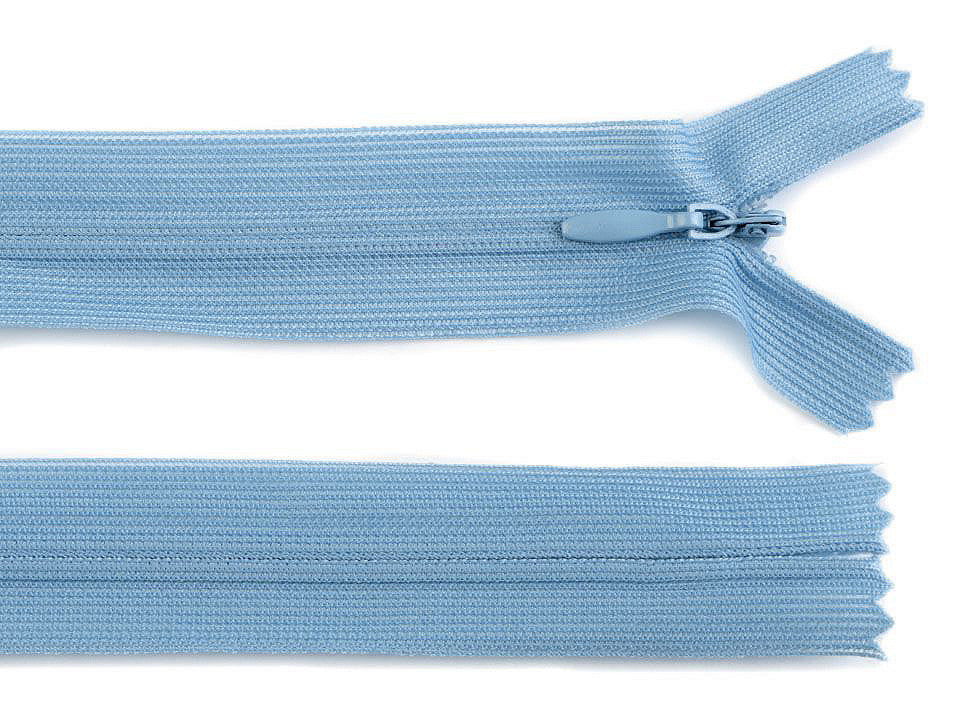 FAG invisible en nylon No 3, longueur 50 cm, Dederon