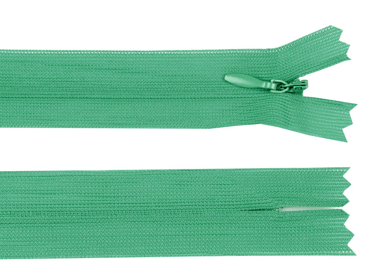 FAG invisible en nylon No 3, longueur 35 cm, Dederon