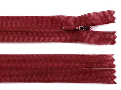 FAG invisible en nylon No 3, longueur 35 cm, Dederon