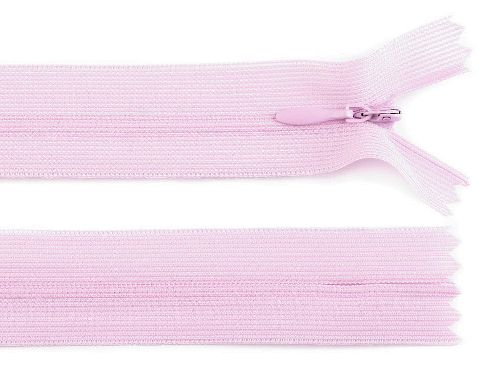 FAG invisible en nylon No 3, longueur 35 cm, Dederon