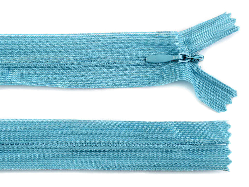 FAG invisible en nylon No 3, longueur 35 cm, Dederon