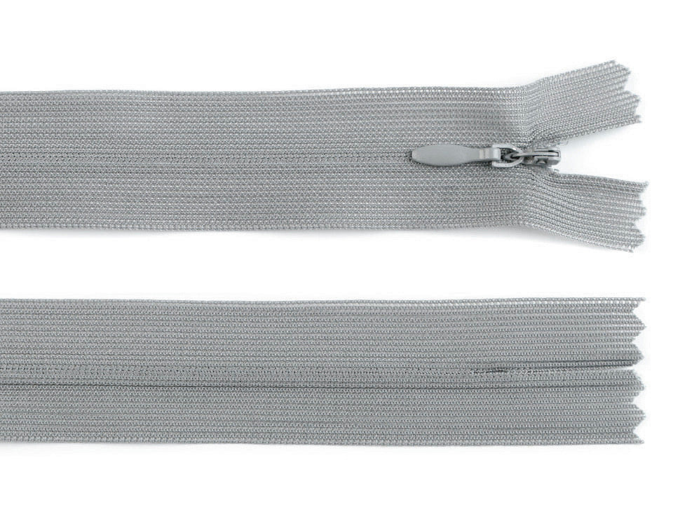 FAG invisible en nylon No 3, longueur 35 cm, Dederon