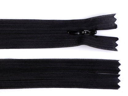 FAG invisible en nylon No 3, longueur 35 cm, Dederon