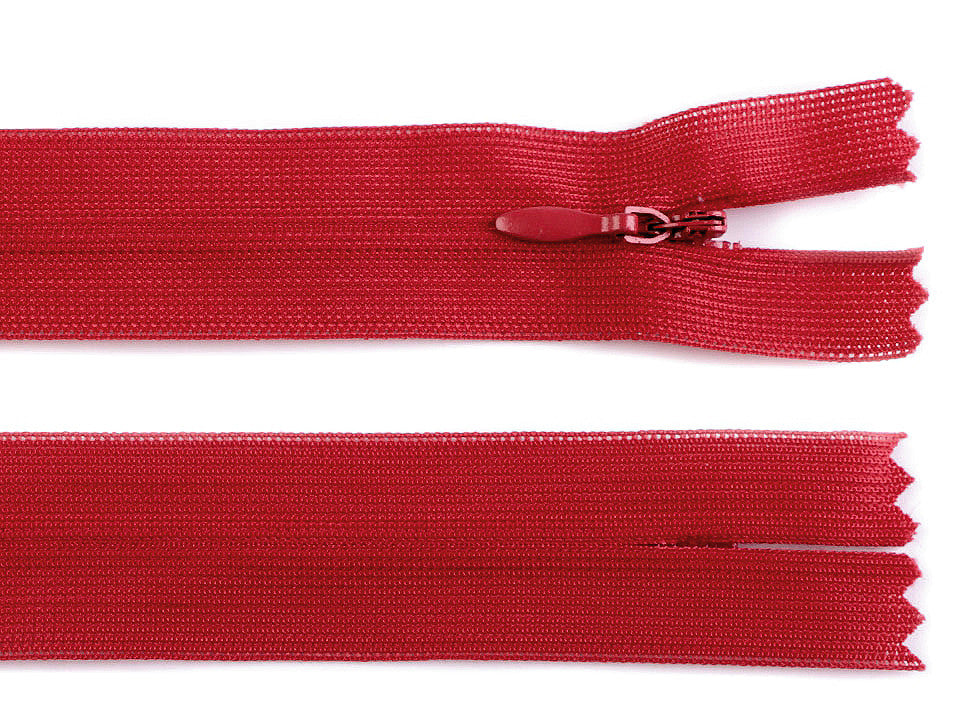 FAG invisible en nylon No 3, longueur 35 cm, Dederon