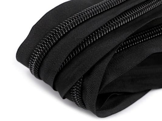 FAG n°10 en nylon pour tente, avec glissière double face, longueur 195 cm