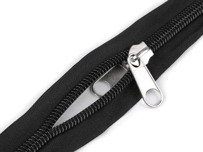 FAG n°10 en nylon pour tente, avec glissière double face, longueur 195 cm