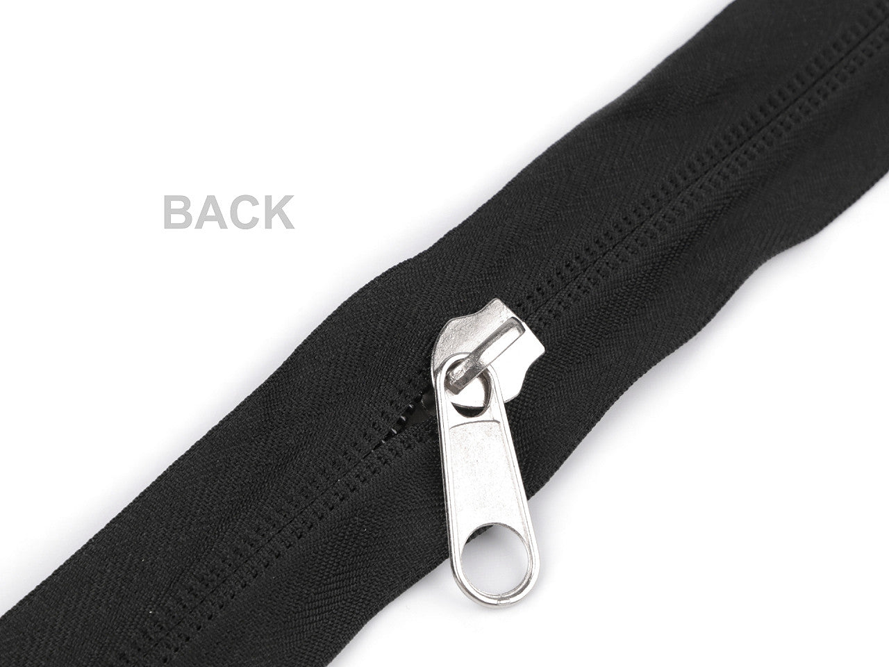 FAG n°10 en nylon pour tente, avec glissière double face, longueur 195 cm