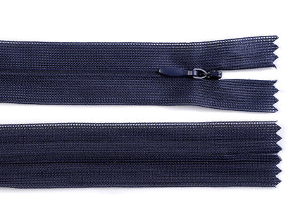 FAG invisible en nylon No 3, longueur 30 cm, Dederon