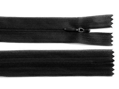 FAG invisible en nylon No 3, longueur 30 cm, Dederon
