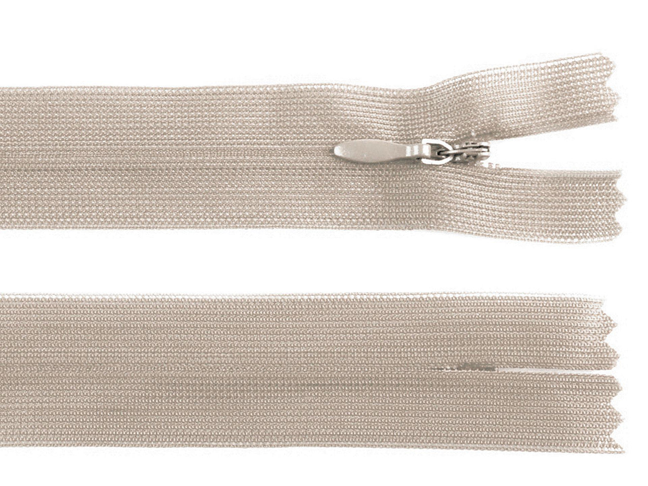 FAG invisible en nylon No 3, longueur 30 cm, Dederon
