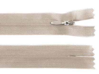 FAG invisible en nylon No 3, longueur 30 cm, Dederon