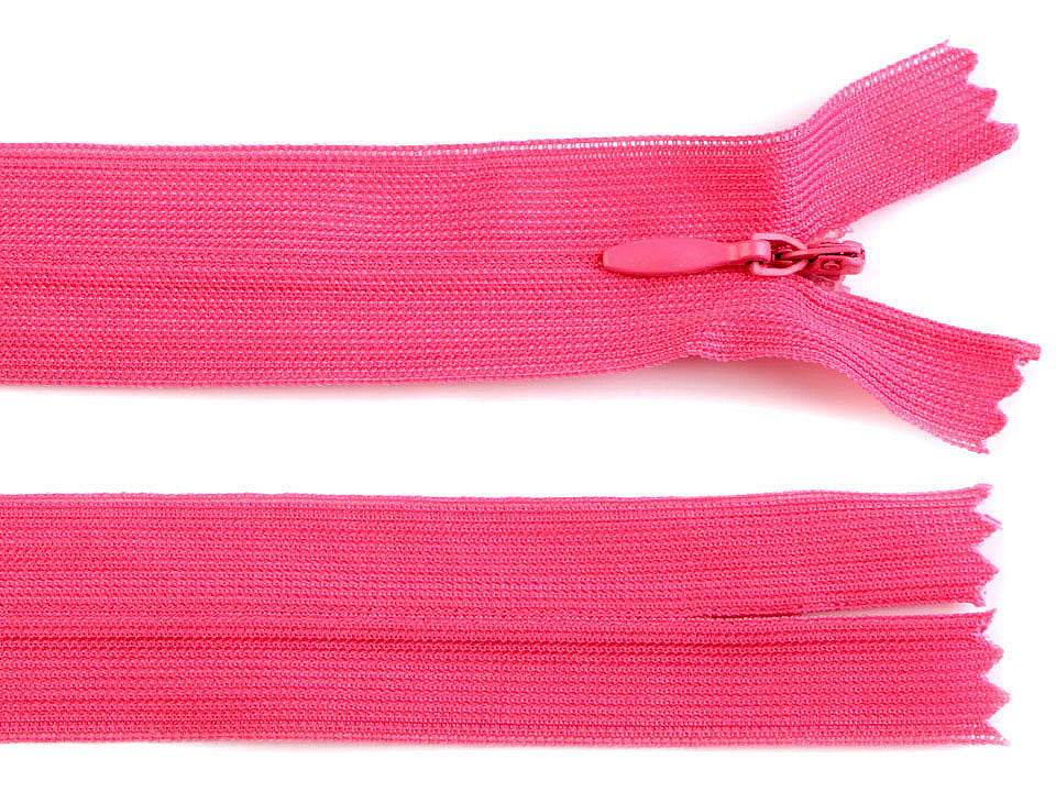 FAG invisible en nylon No 3, longueur 30 cm, Dederon