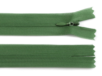 FAG invisible en nylon No 3, longueur 30 cm, Dederon
